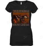 Thoroughbred Racing Legends Women Tank Top V-Neck T-Shirt