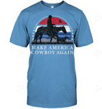 Make America Cowboy Again Men Tank Top V-Neck T-Shirt