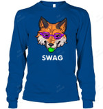 Swag Fox Men's Fox Sweatshirt Hoodie Long Sleeve