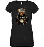 Fox Biker Fox Women Tank Top V-Neck T-Shirt