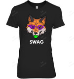 Swag Fox Men's Fox Women Tank Top V-Neck T-Shirt