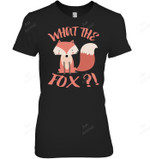 What The Fox Women Tank Top V-Neck T-Shirt