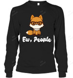 Ew People Fox Sweatshirt Hoodie Long Sleeve