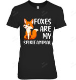 Foxes Are My Spirit Animal Women Tank Top V-Neck T-Shirt