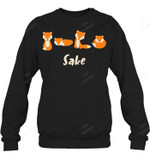 For Fox Sake Pun For Zero Fox Given Gifts Fox Sweatshirt Hoodie Long Sleeve