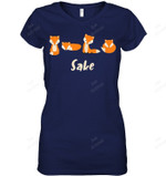 For Fox Sake Pun For Zero Fox Given Gifts Fox Women Tank Top V-Neck T-Shirt