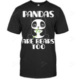 Panda Are Bears Too Men Tank Top V-Neck T-Shirt