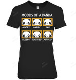 Moods Of A Panda Women Tank Top V-Neck T-Shirt
