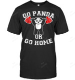 Go Panda Or Go Home Men Tank Top V-Neck T-Shirt