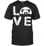 Panda Love Men Tank Top V-Neck T-Shirt