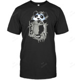 Panda Pocket Men Tank Top V-Neck T-Shirt