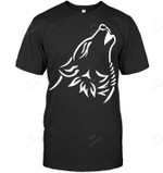 Howling Wolf Men Tank Top V-Neck T-Shirt