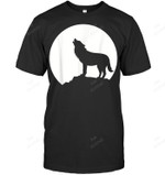 Wolf Moon 3 Men Tank Top V-Neck T-Shirt