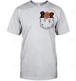 Pocket Doxies Cute Dachshund Men Tank Top V-Neck T-Shirt