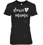 Doxie Mama Dachshund Wiener Dog & Puppy Women Tank Top V-Neck T-Shirt