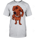 Dachshund Funny For Cute Dog Lovers Dachshund Men Tank Top V-Neck T-Shirt