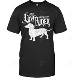 The Original Low Rider Dachshund Dog Funny Dachshund Men Tank Top V-Neck T-Shirt