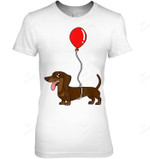 Funny Dachshund Dog Mom Dog Dad Dachshund Dog Dachshund Women Tank Top V-Neck T-Shirt