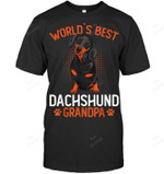 Dachshund Grandpa Funny Weenie Dog Lover Weiner Dog Men Tank Top V-Neck T-Shirt
