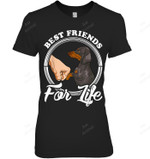 Dachshund Best Friends For Life Women Tank Top V-Neck T-Shirt