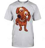Dachshund Funny For Cute Dog Lovers Men Tank Top V-Neck T-Shirt