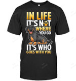 Dachshund Doxie Lover S For Wiener Dog Quote Men Tank Top V-Neck T-Shirt
