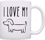 I Love My Wiener Dog Mug