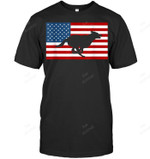Us Flag Patriotic Labrador Sweatshirt Hoodie Long Sleeve Men Women T-Shirt