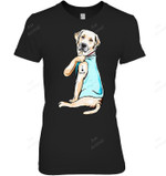 I Love Mom Funny Labrador Tattooed Women Sweatshirt Hoodie Long Sleeve T-Shirt