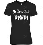 Yellow Lab Labrador Mom Dog Lover Women Sweatshirt Hoodie Long Sleeve T-Shirt