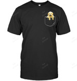 Pocket Labrador Funny Labrador In Pocket Sweatshirt Hoodie Long Sleeve Men Women T-Shirt