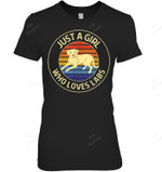 Just A Girl Who Loves Labradors Cute Labrador Retriever Mom Women Sweatshirt Hoodie Long Sleeve T-Shirt