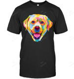 Pop Art Labrador Retriever Cool Lab Sweatshirt Hoodie Long Sleeve Men Women T-Shirt