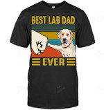 Best Lab Dad Labrador Retriver Dog Men Sweatshirt Hoodie Long Sleeve T-Shirt