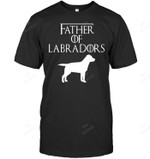 Father Of Labradors Men Sweatshirt Hoodie Long Sleeve T-Shirt