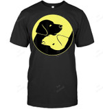 Funny Labrador Cool Yellow And Black Lab Sweatshirt Hoodie Long Sleeve Men Women T-Shirt