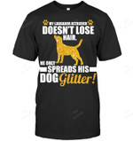Labrador Retriever Glitter Sweatshirt Hoodie Long Sleeve Men Women T-Shirt