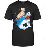 Labrador Shark Space Galaxy Jawsome Sweatshirt Hoodie Long Sleeve Men Women T-Shirt