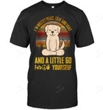 Labrador I'm Mostly Peace Love And Light Lab Sweatshirt Hoodie Long Sleeve Men Women T-Shirt