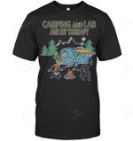 Love Camping Labrador Retriever Sweatshirt Hoodie Long Sleeve Men Women T-Shirt