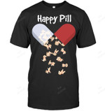 Labrador Happy Pill Sweatshirt Hoodie Long Sleeve Men Women T-Shirt