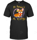 My Patronus Is A Corgi Magic Dog Sweatshirt Hoodie Long Sleeve Men Women T-Shirt