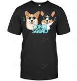Corgi Squad Cute Funny Corgi Sweatshirt Hoodie Long Sleeve Men Women T-Shirt