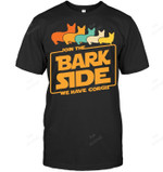 Join The Bark Side Retro Corgi Corgi Dog Lover 1 Sweatshirt Hoodie Long Sleeve Men Women T-Shirt