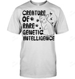 Corgi Creature Of Rare Genetic Intelligence Sweatshirt Hoodie Long Sleeve Men Women T-Shirt