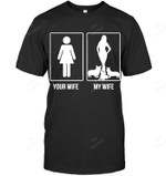 Your Wife My Wife Corgi Lover Sweatshirt Hoodie Long Sleeve Men Women T-Shirt