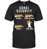 Corgi Security Sweatshirt Hoodie Long Sleeve Men Women T-Shirt