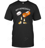Anti Depressants Corgi Sweatshirt Hoodie Long Sleeve Men Women T-Shirt