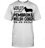 Pembroke Welsh Corgi Dad Men Sweatshirt Hoodie Long Sleeve T-Shirt