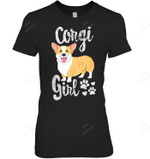 Welsh Corgi Girl Corgi Lover For Women Sweatshirt Hoodie Long Sleeve T-Shirt